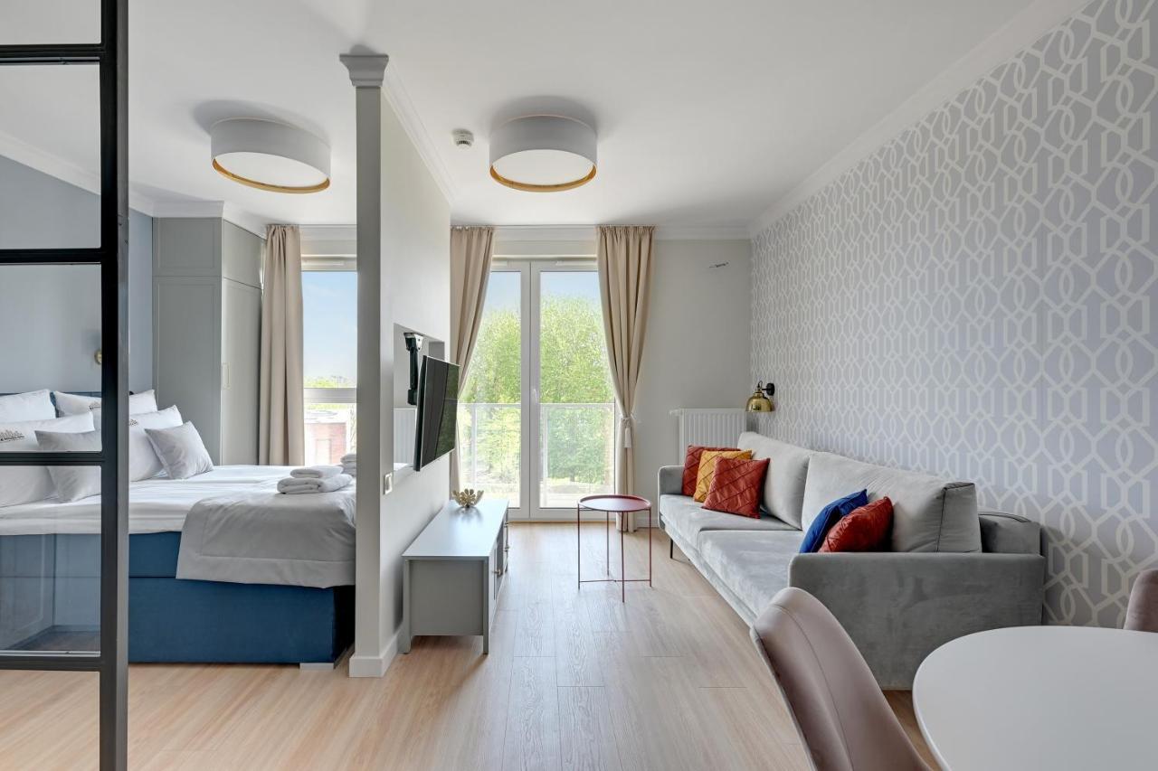 Aura 40 City Center & Free Parking By Downtown Apartments Gdańsk Exteriör bild
