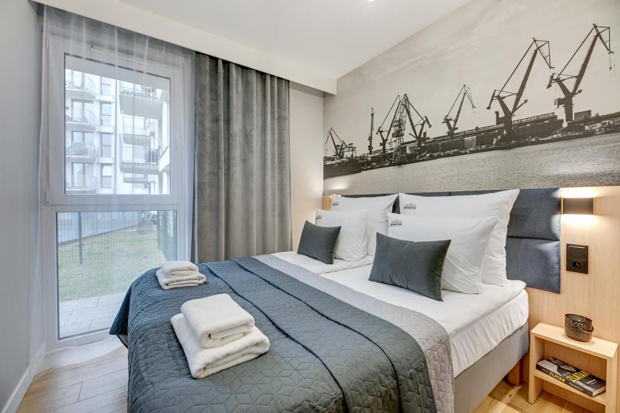 Aura 40 City Center & Free Parking By Downtown Apartments Gdańsk Exteriör bild
